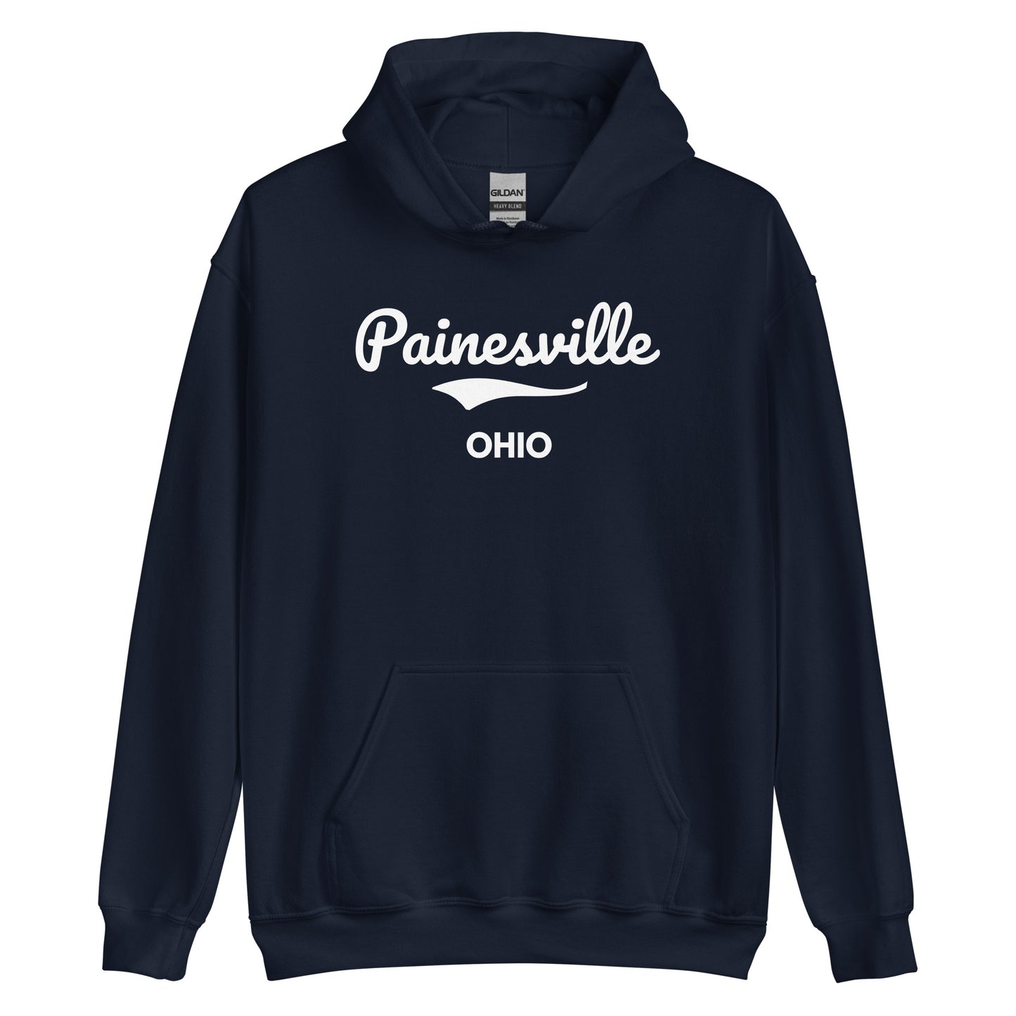 Painesville Ohio Script Unisex Hoodie