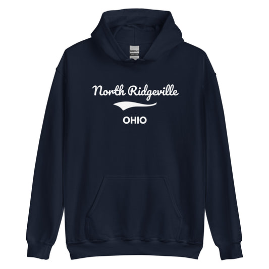 North Ridgeville Ohio Script Unisex Hoodie