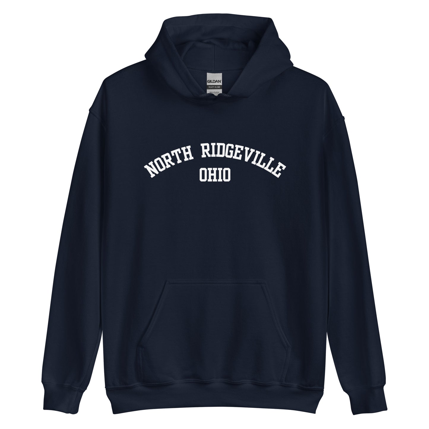 North Ridgeville Ohio Block Unisex Hoodie