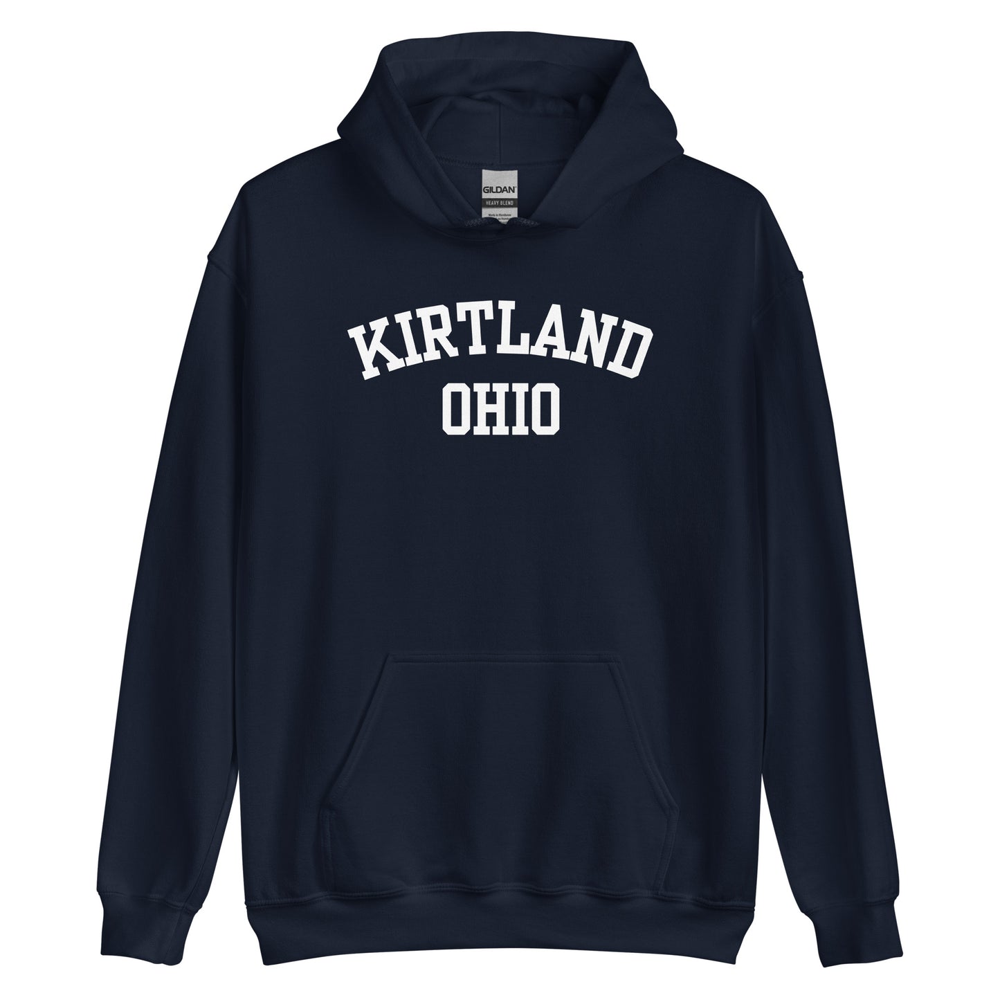 Kirtland Ohio Block Unisex Hoodie