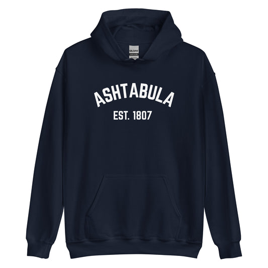 Ashtabula Ohio EST Unisex Hoodie