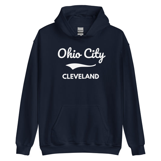 Ohio City Cleveland Script Unisex Hoodie