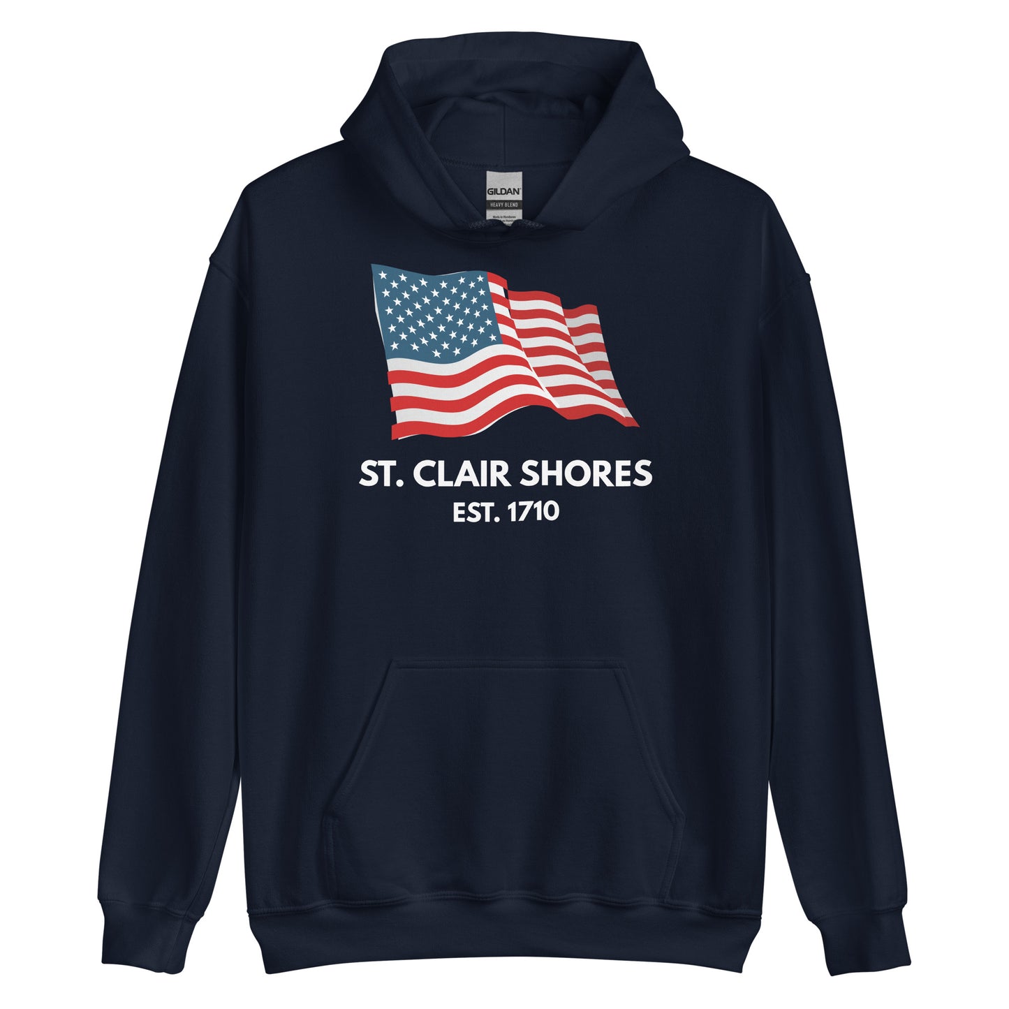 St. Clair Shores Michigan Fourth of July Unisex Hoodie