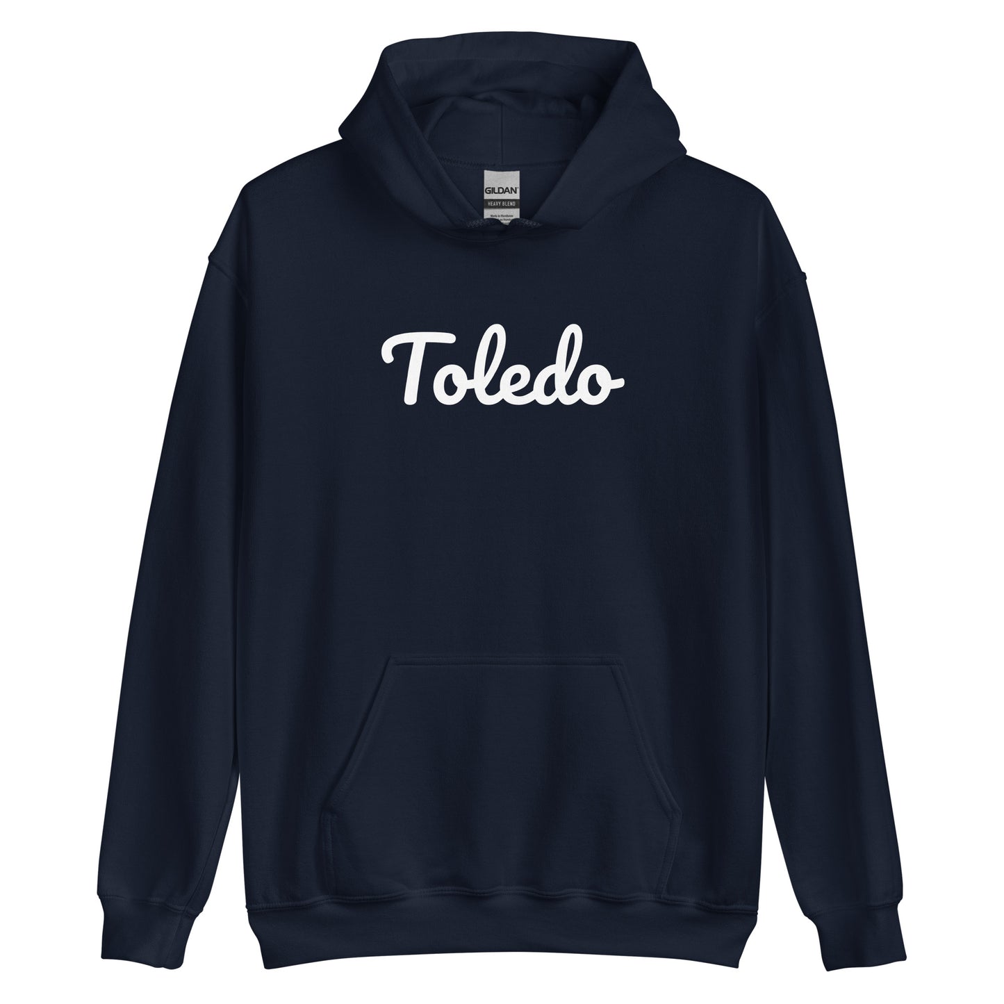Toledo Ohio Solo Script Unisex Hoodie