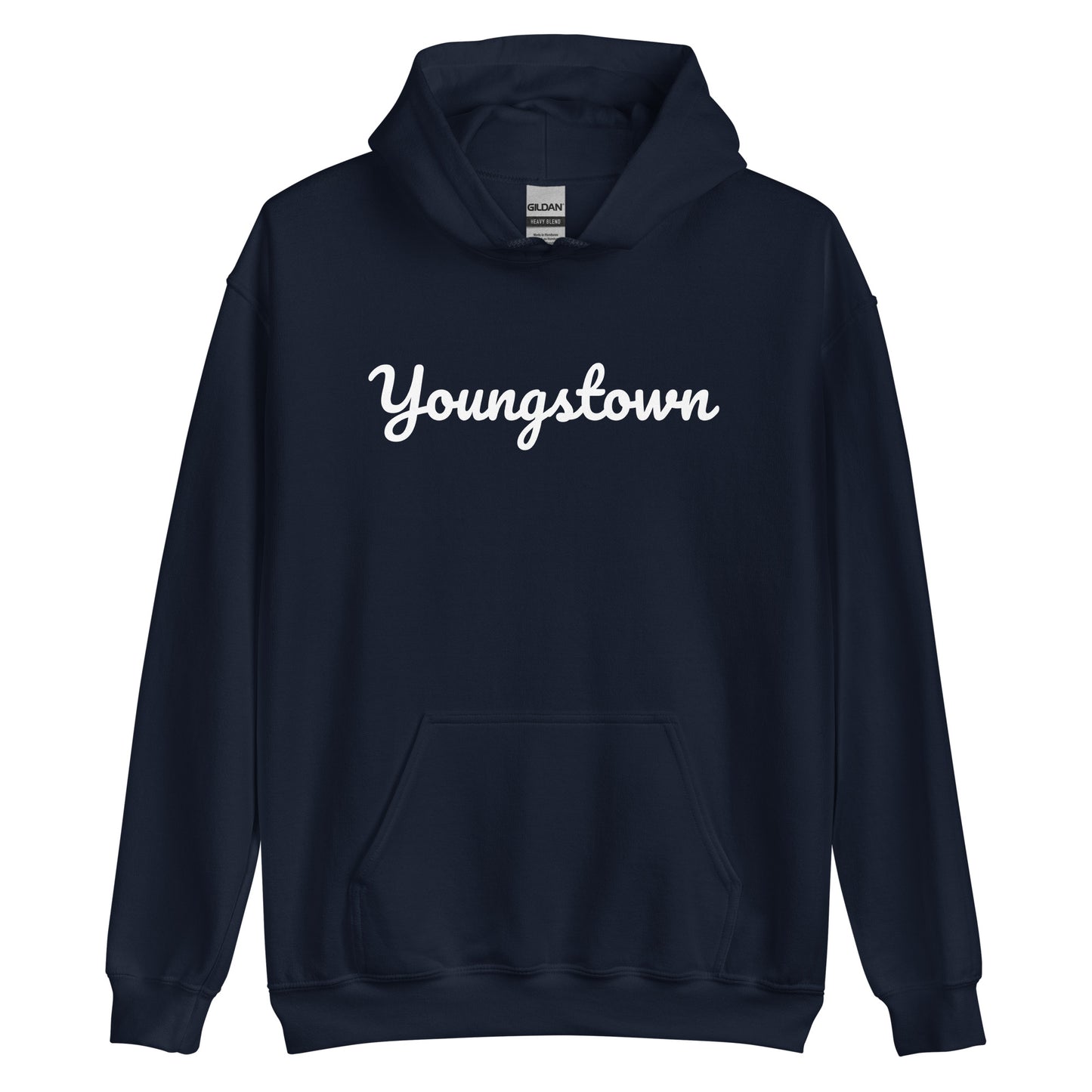Youngstown Ohio Solo Script Unisex Hoodie