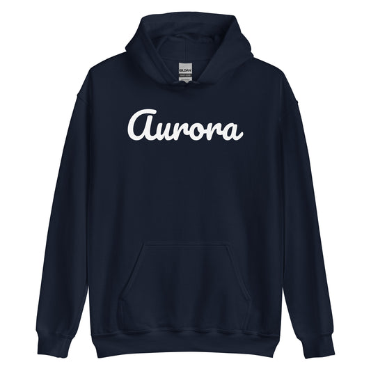 Aurora Ohio Solo Script Unisex Hoodie