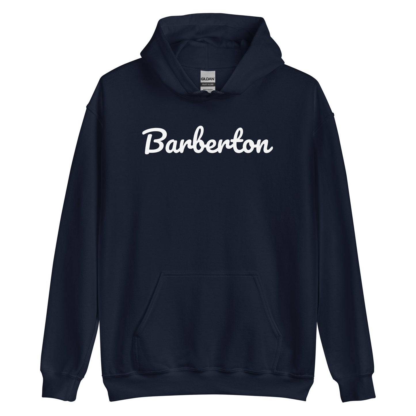 Barberton Ohio Solo Script Unisex Hoodie
