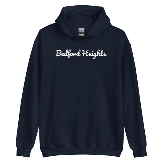 Bedford Heights Ohio Solo Script Unisex Hoodie