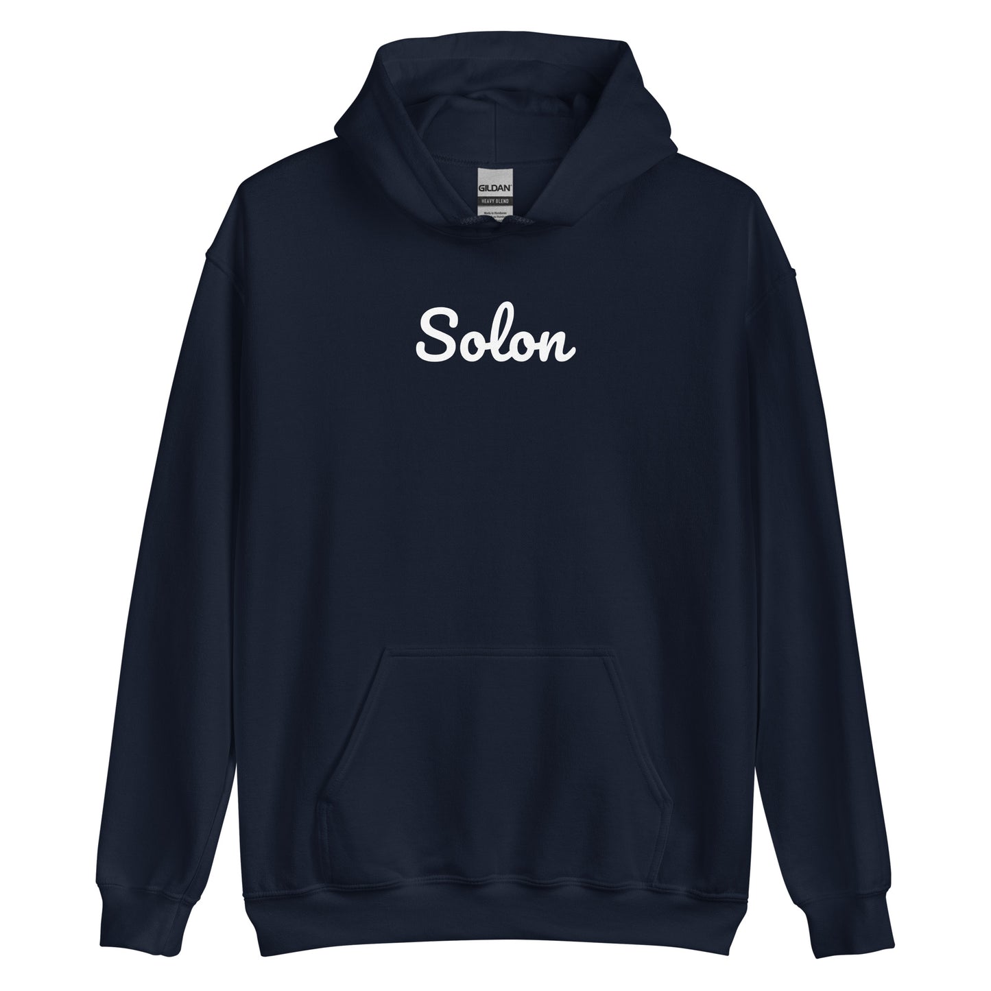 Solon Ohio Solo Script Unisex Hoodie