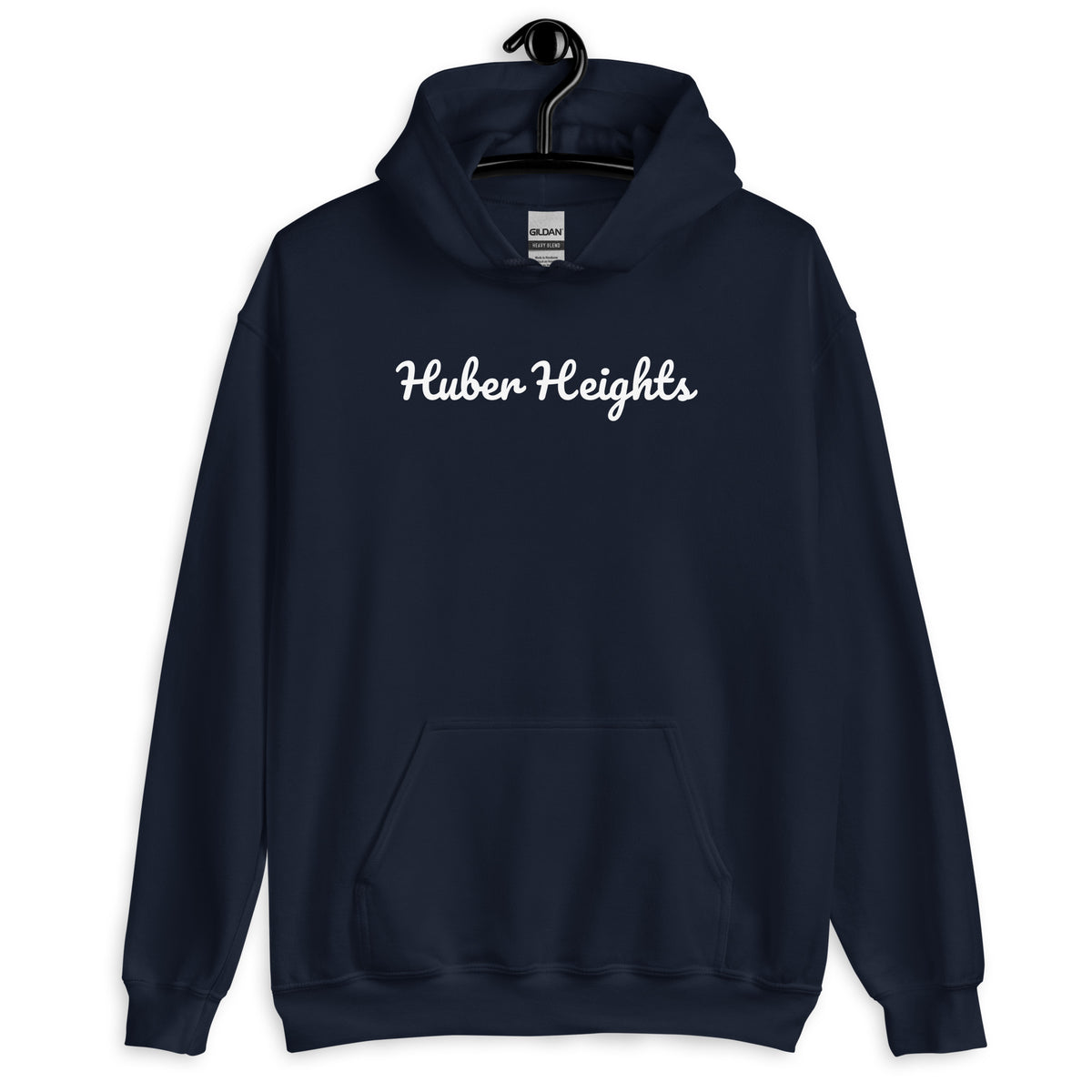 Huber Heights Ohio Solo Script Unisex Hoodie