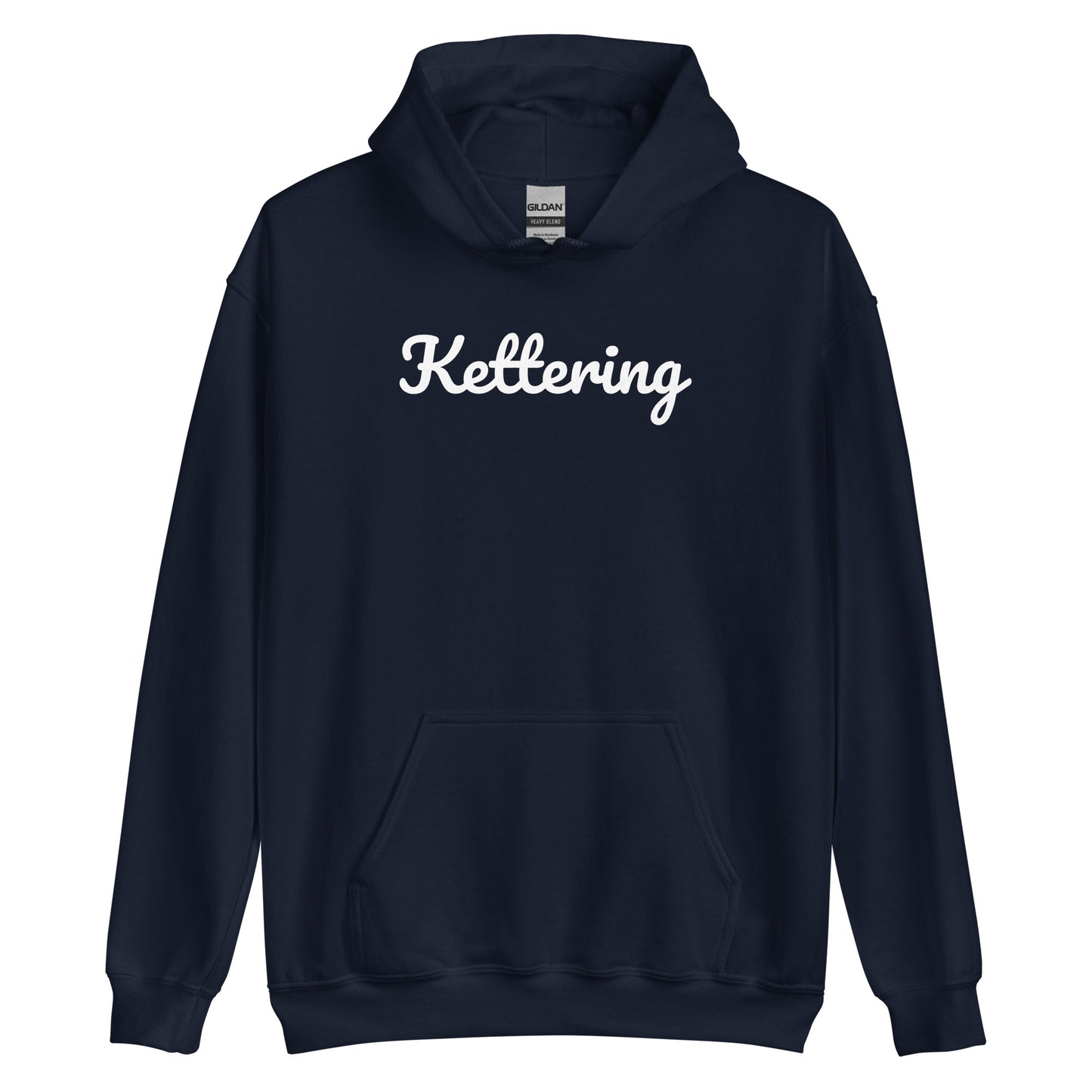 Kettering Ohio Solo Script Unisex Hoodie