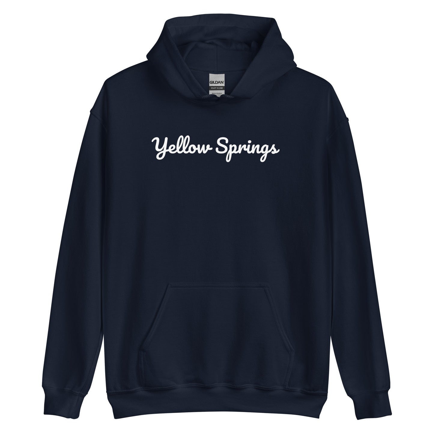 Yellow Springs Ohio Solo Script Unisex Hoodie