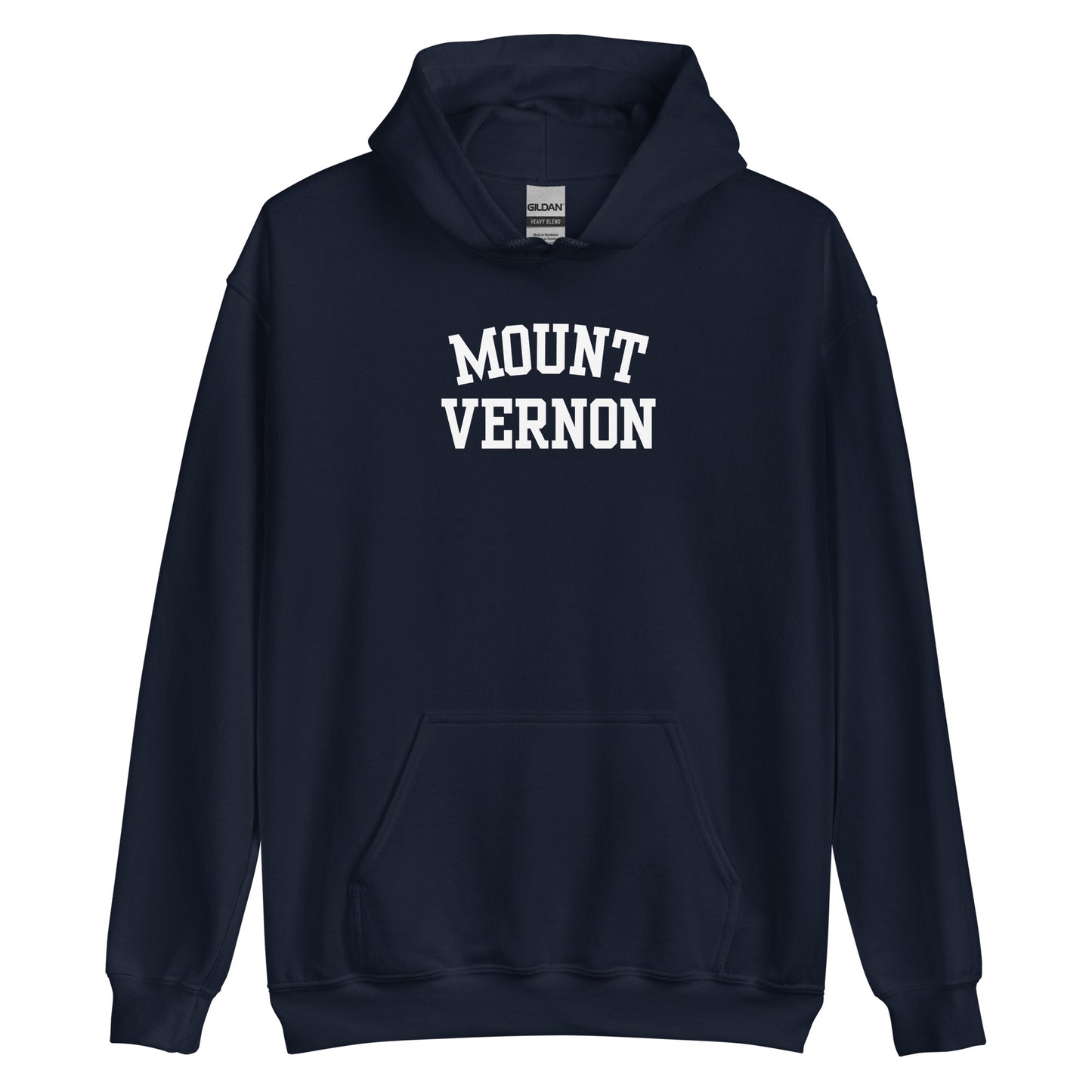 Mount Vernon Ohio Block Solo Unisex Hoodie