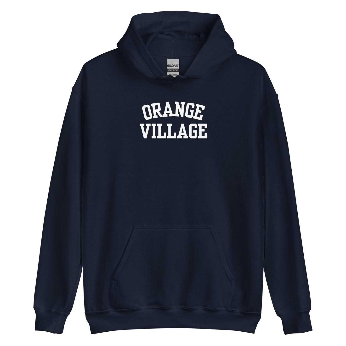 Orange Village Ohio Block Solo Unisex Hoodie