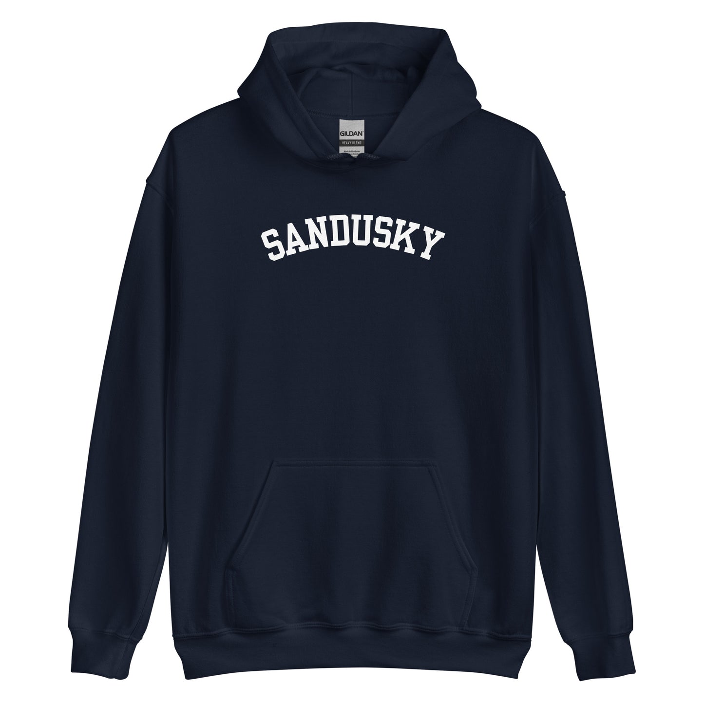 Sandusky Ohio Block Solo Unisex Hoodie