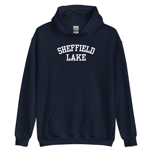 Sheffield Lake Ohio Block Solo Unisex Hoodie