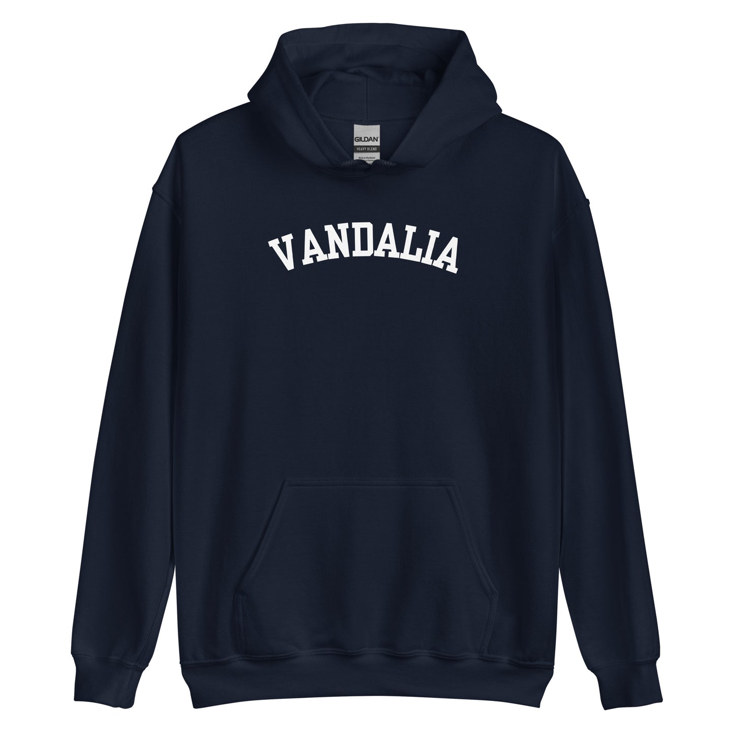 Vandalia Ohio Block Solo Unisex Hoodie