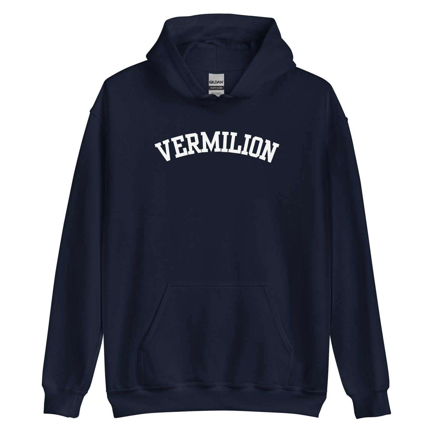 Vermilion Ohio Block Solo Unisex Hoodie