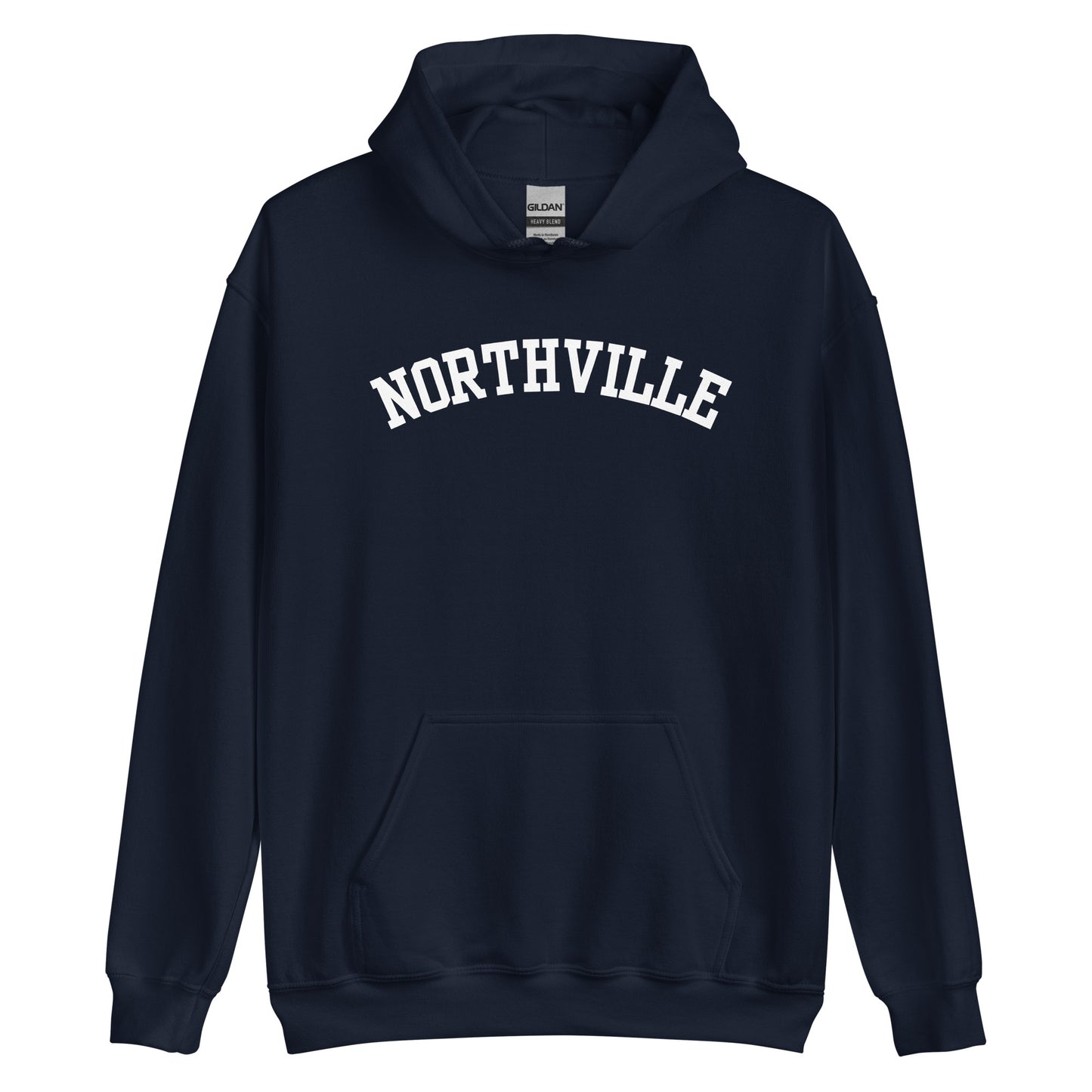 Northville, Michigan Solo Block Unisex Hoodie