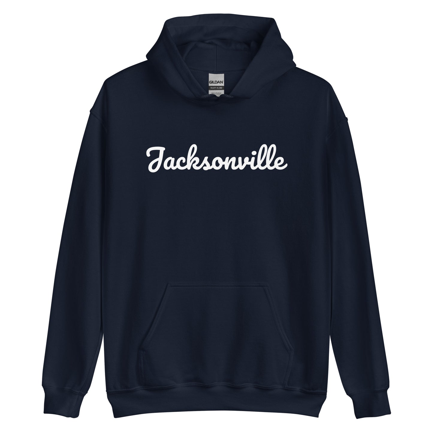 Jacksonville, Michigan Solo Script Unisex Hoodie