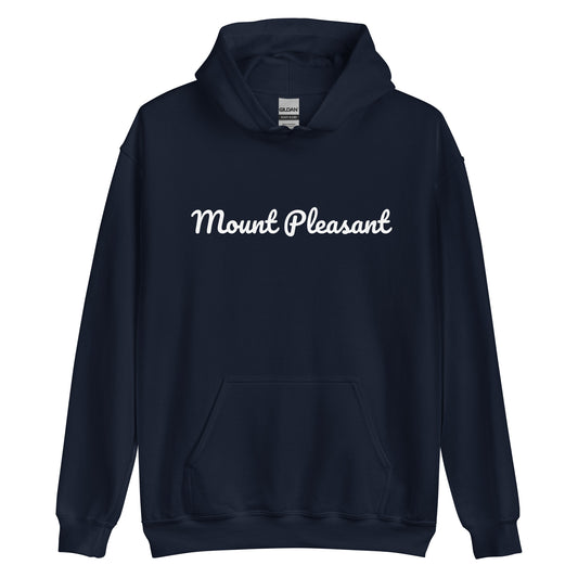 Mount Pleasant Solo Script Unisex Hoodie