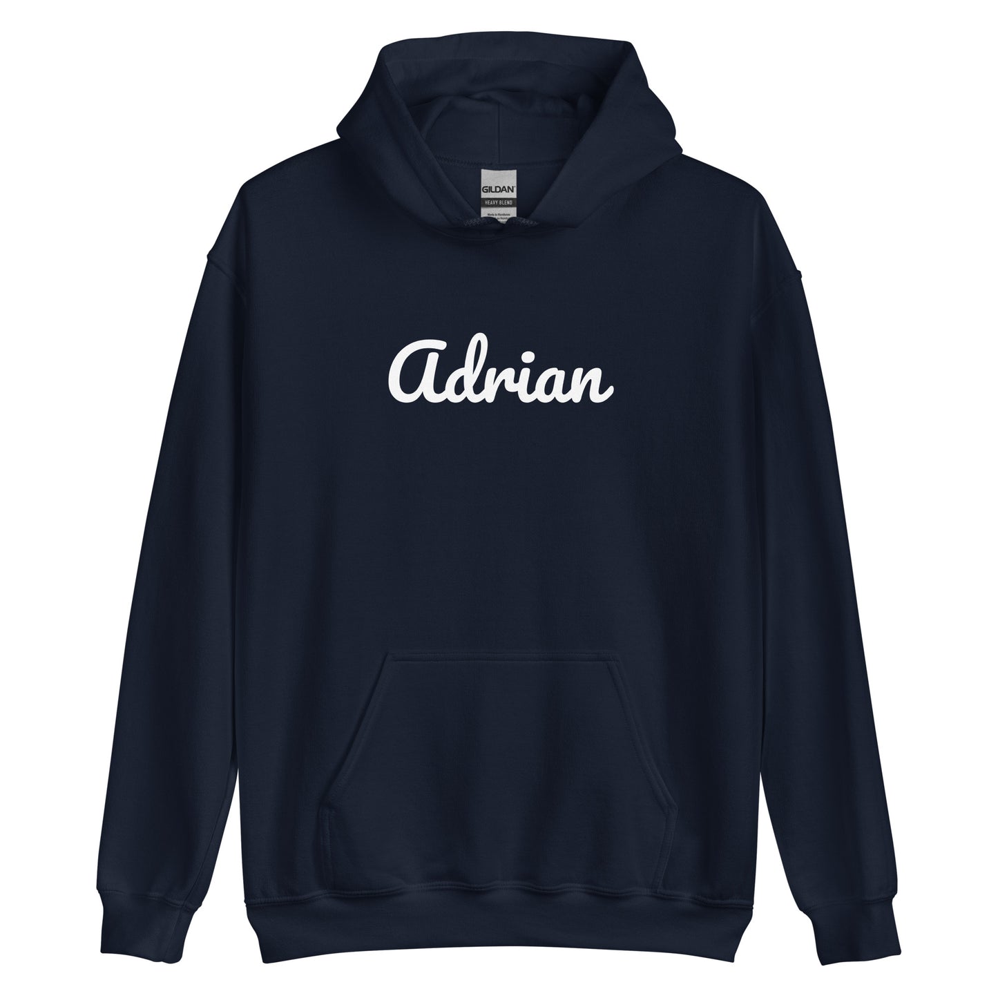 Adrian, Michigan Solo Script Unisex Hoodie