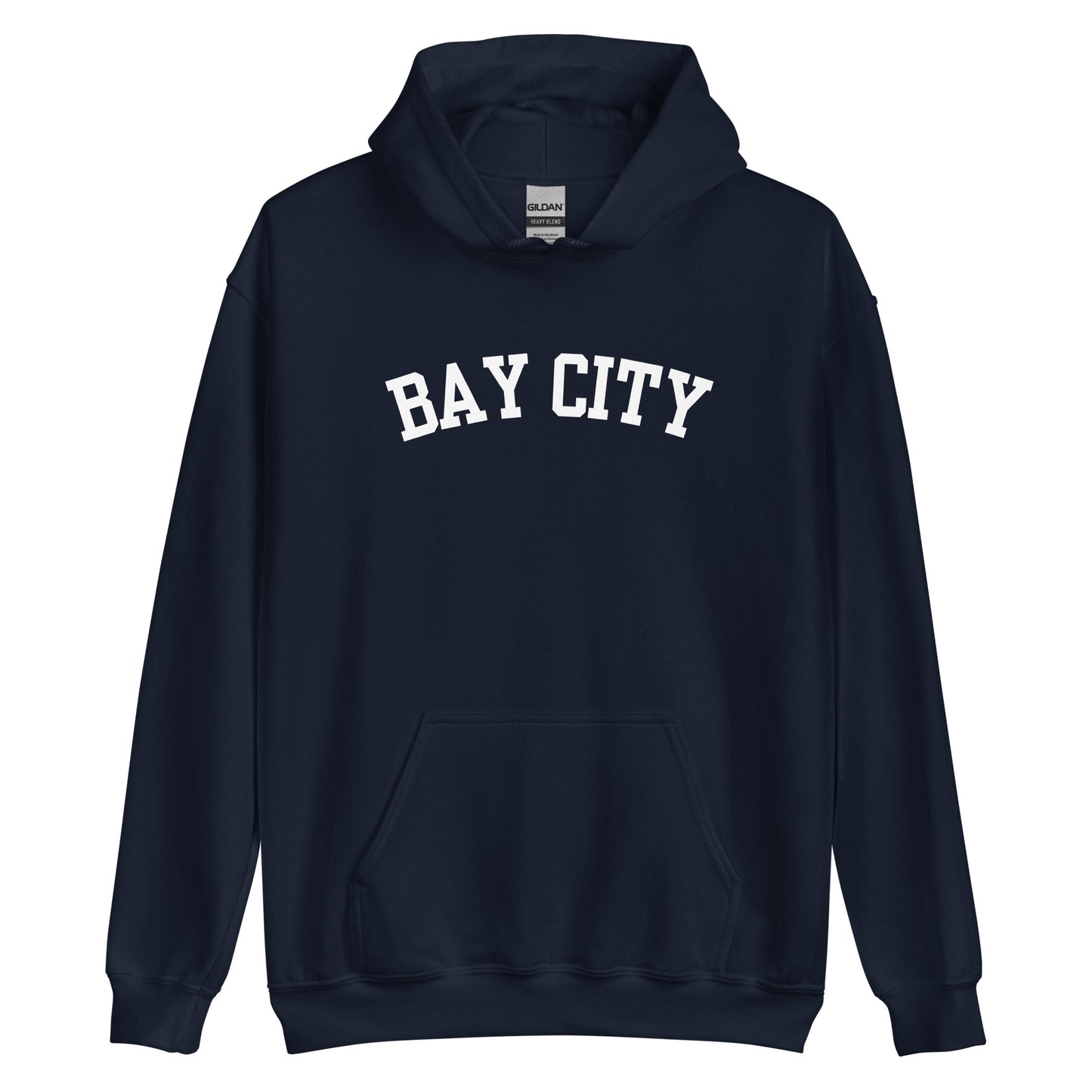 Bay City, Michigan Solo Block Unisex Hoodie