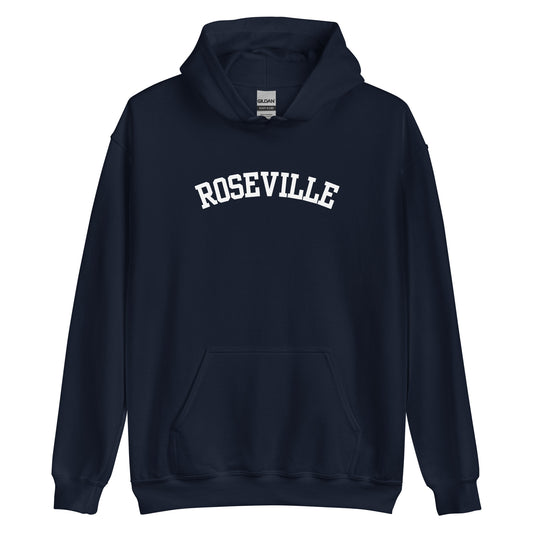 Roseville, Michigan Block Solo Unisex Hoodie