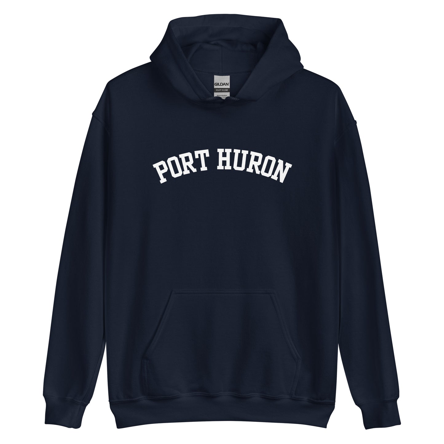 Port Huron, Michigan Block Solo Unisex Hoodie