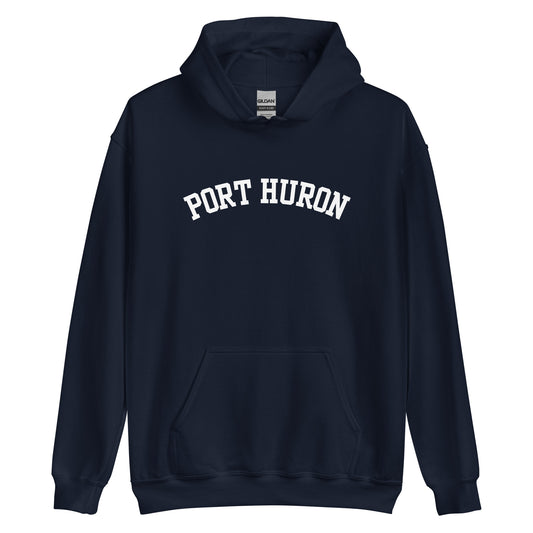 Port Huron, Michigan Block Solo Unisex Hoodie