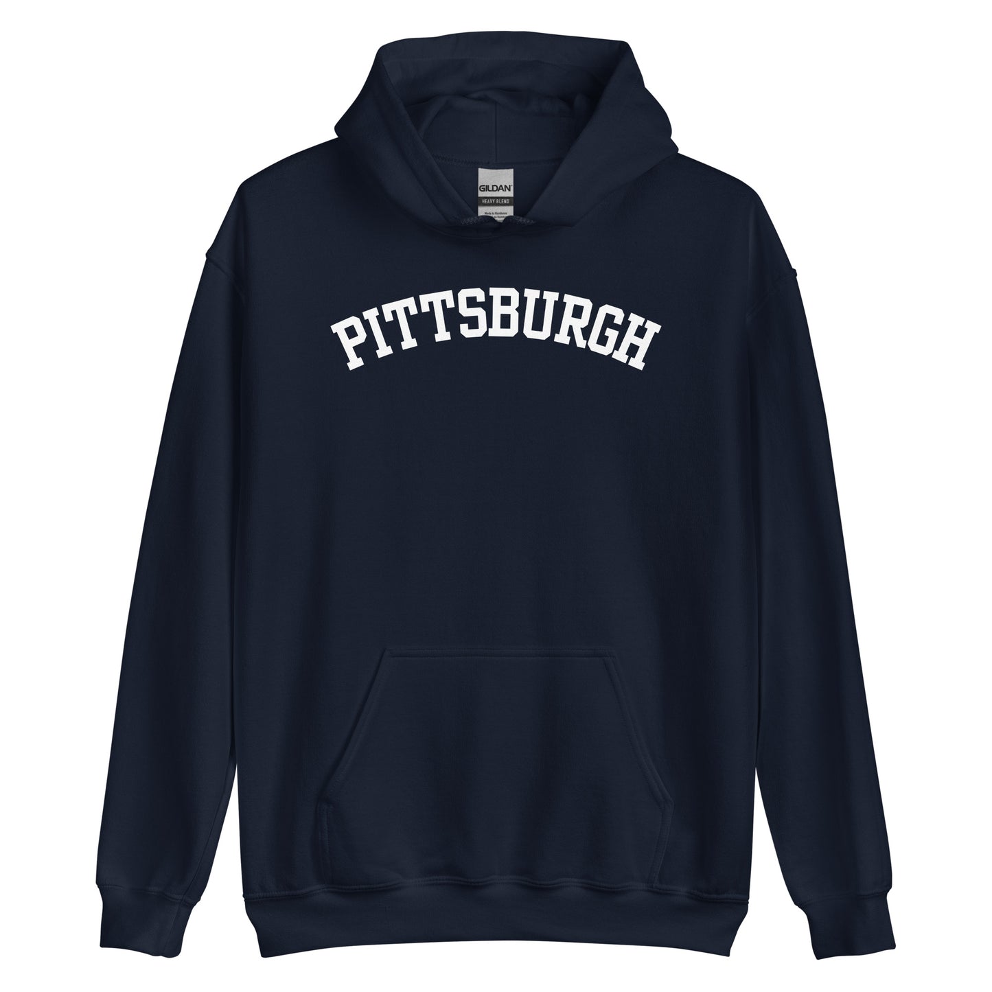 Pittsburgh, Pennsylvania Block Solo Unisex Hoodie