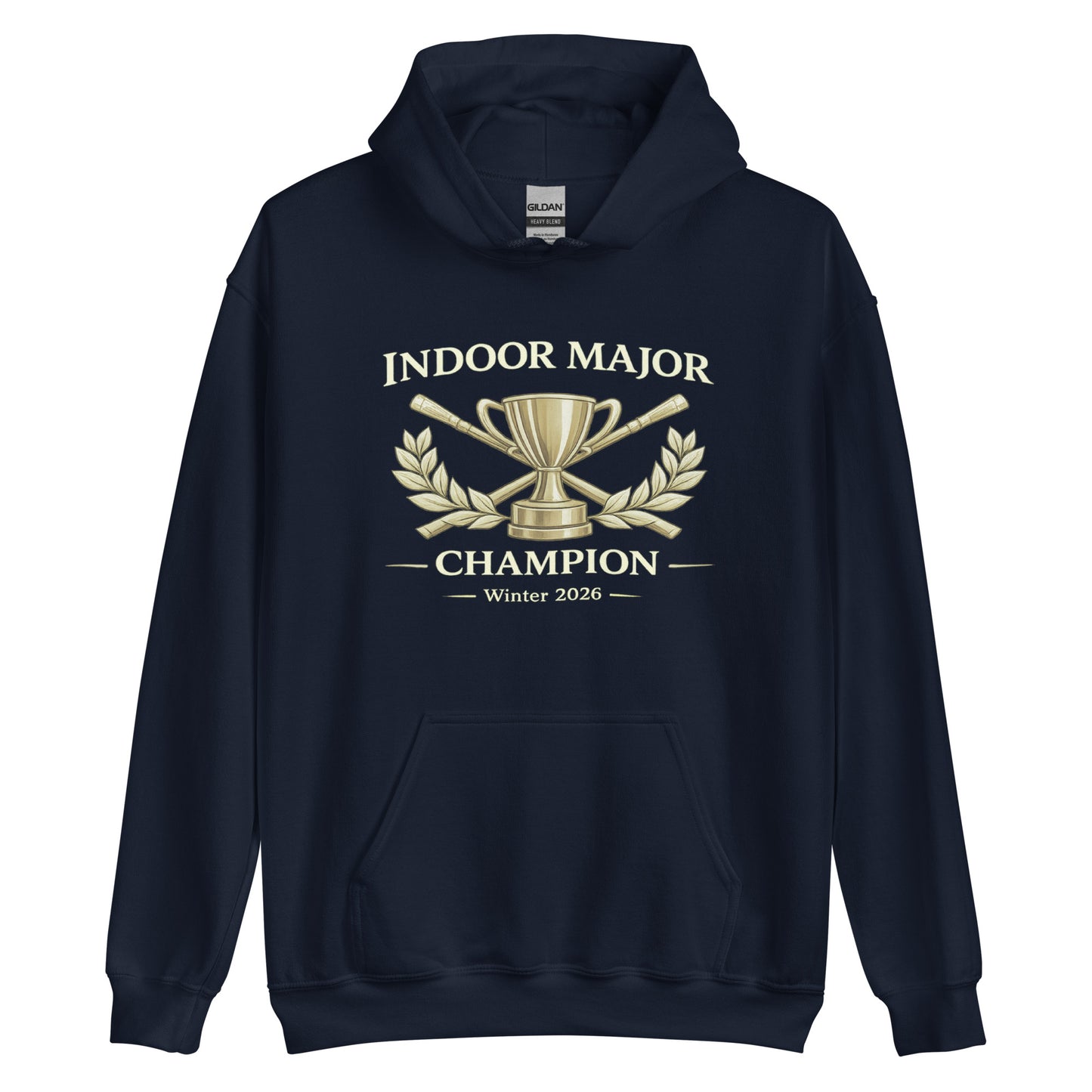 Indoor Major Champion Golf Simulator Unisex Hoodie