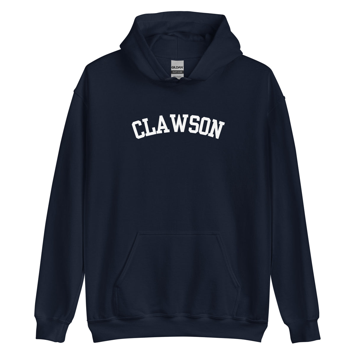 Clawson Michigan Block Solo Unisex Hoodie