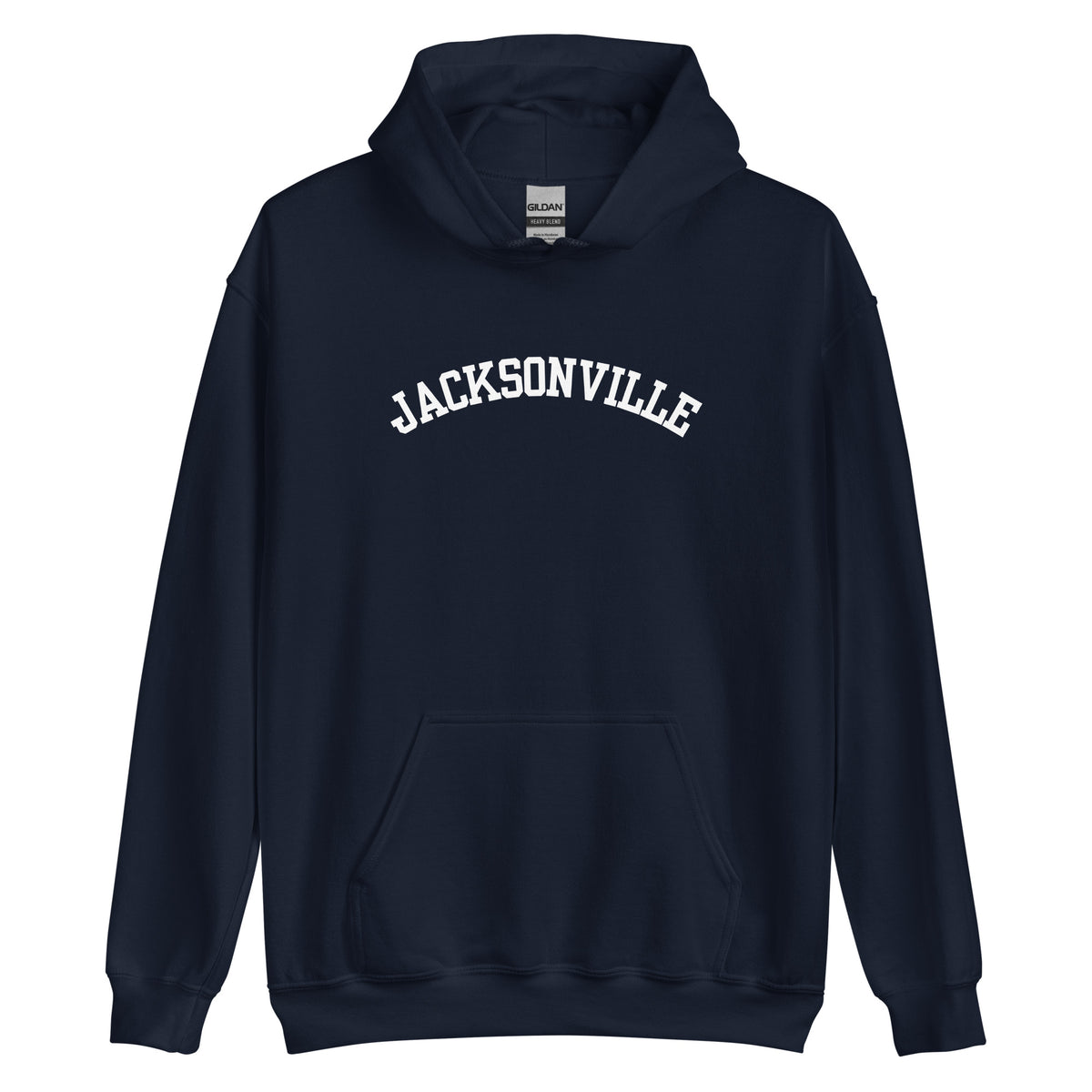 Jacksonville, Michigan Unisex Hoodie Block Solo
