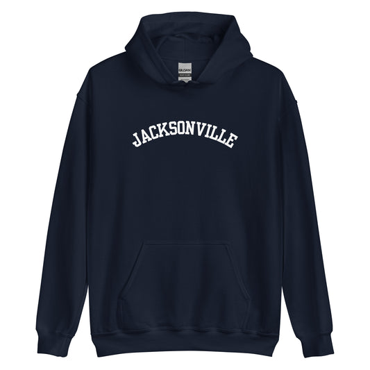 Jacksonville, Michigan Unisex Hoodie Block Solo