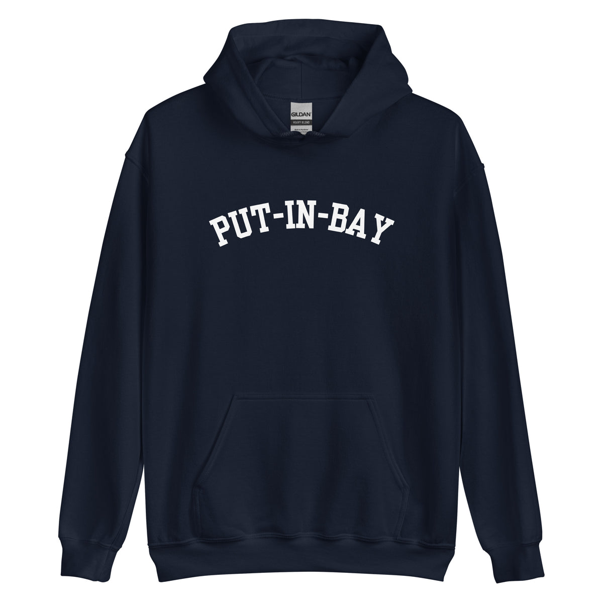 Put-In-Bay, Ohio Unisex Hoodie - Block Solo