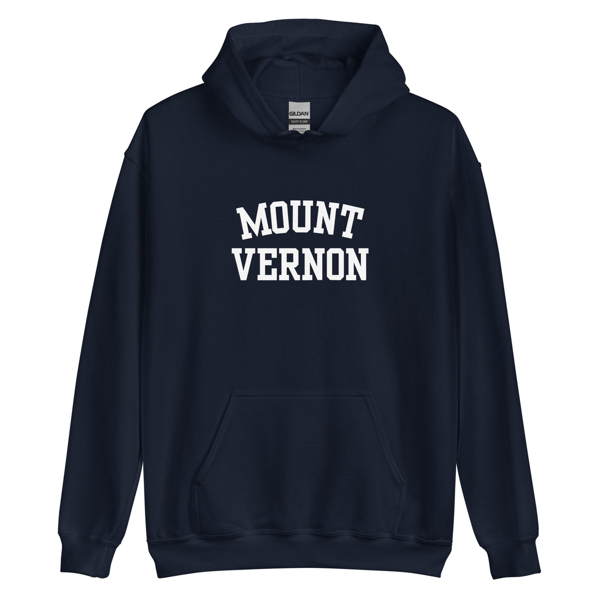 Mount Vernon Ohio Block Solo Unisex Hoodie