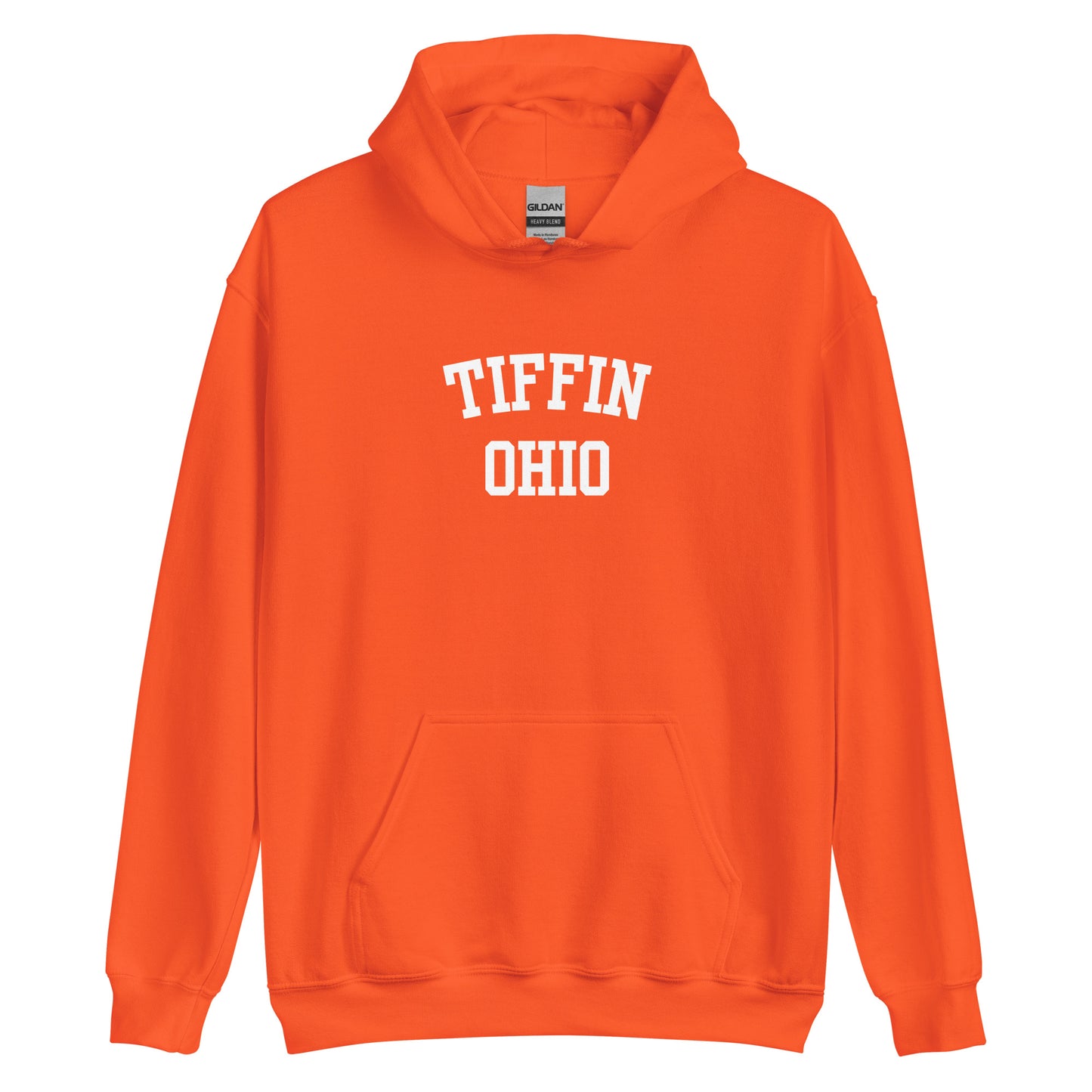 Tiffin Ohio Block Unisex Hoodie