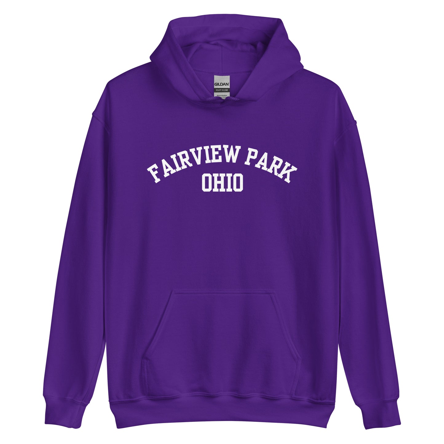 Fairview Park Ohio Block Unisex Hoodie