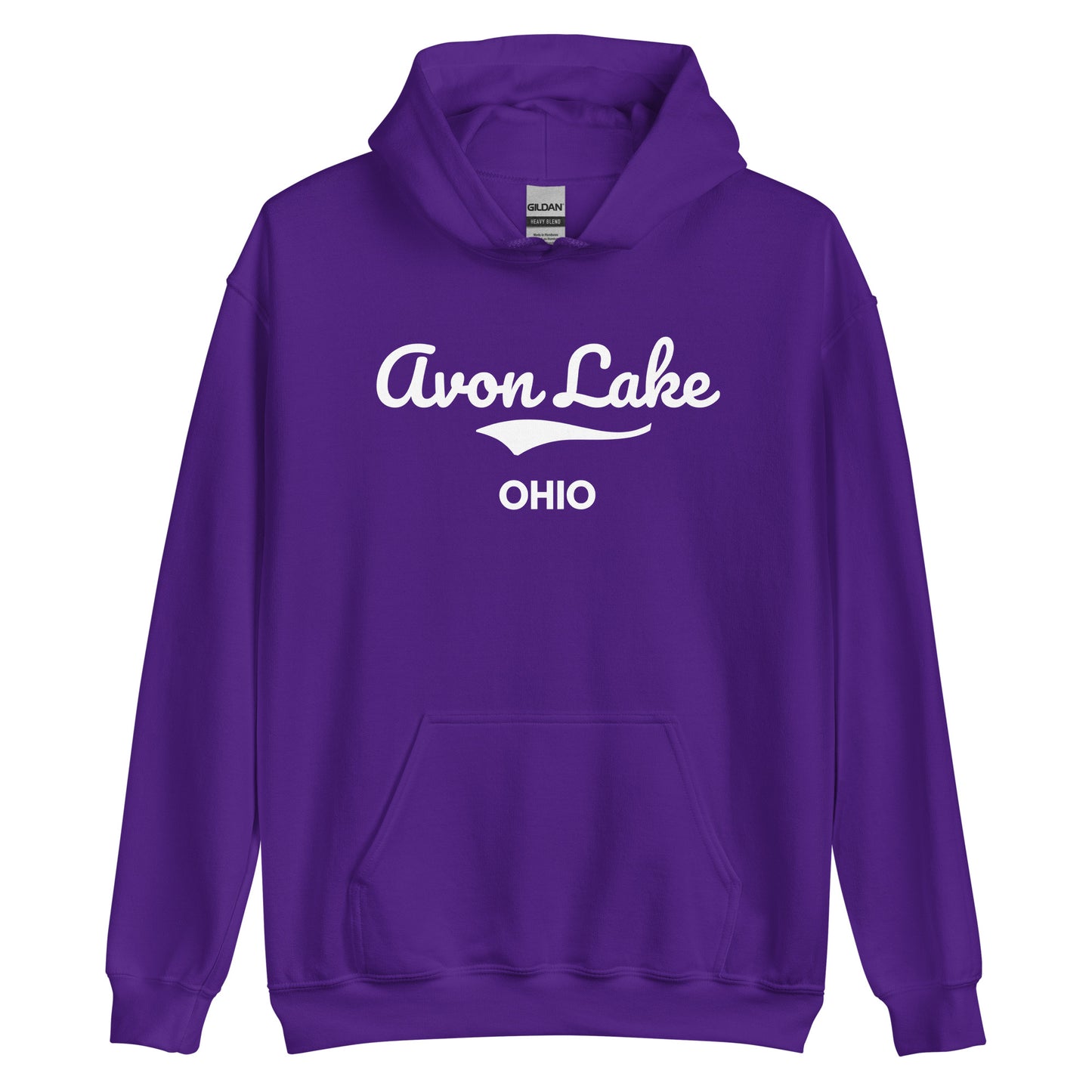 Avon Lake Ohio Script Unisex Hoodie