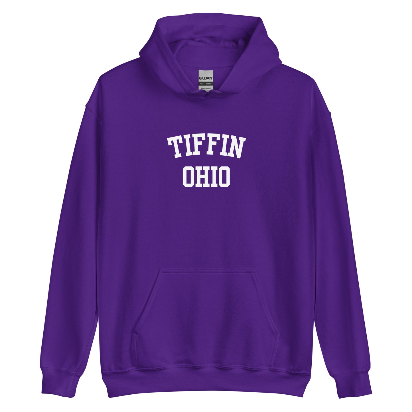 Tiffin Ohio Block Unisex Hoodie