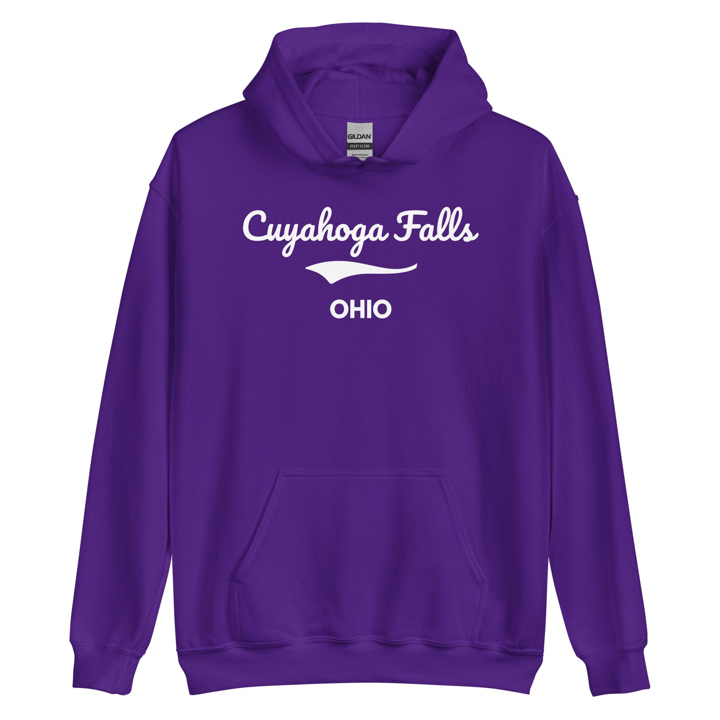 Cuyahoga Falls Ohio Script Unisex Hoodie