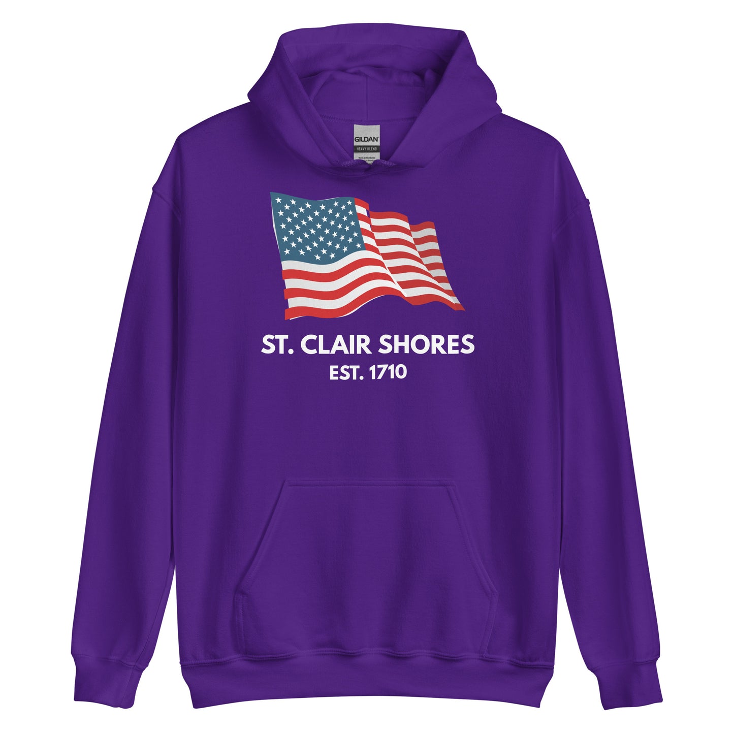 St. Clair Shores Michigan Fourth of July Unisex Hoodie
