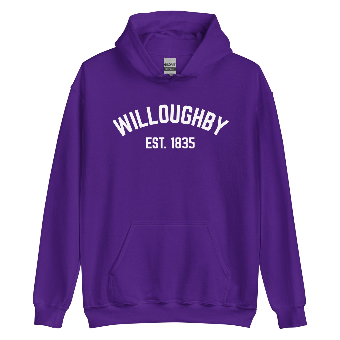 Willoughby Ohio Block Unisex Hoodie