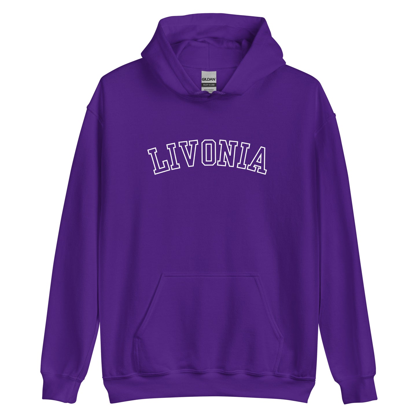 Livonia Michigan Outline Unisex Hoodie