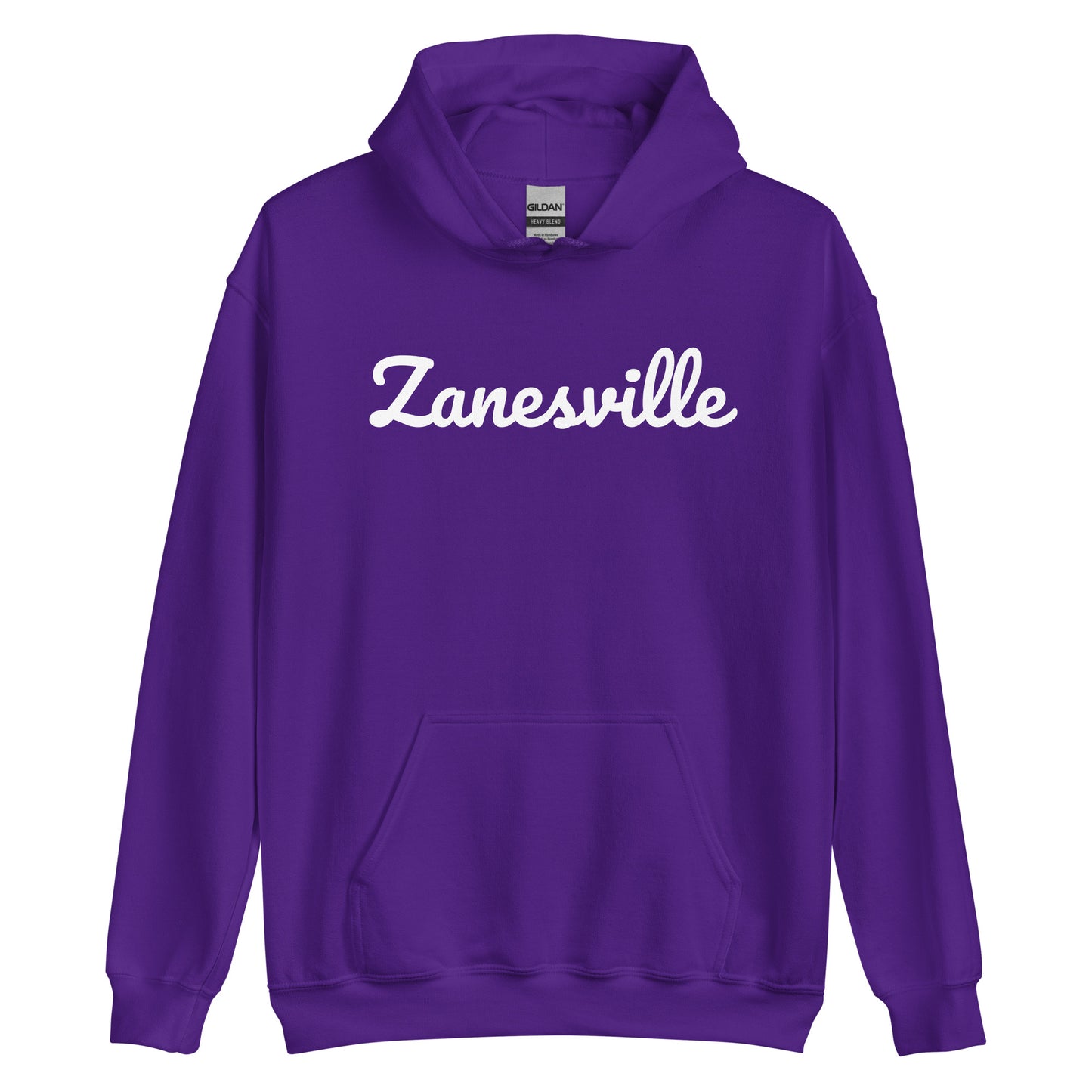 Zanesville Ohio Solo Script Unisex Hoodie