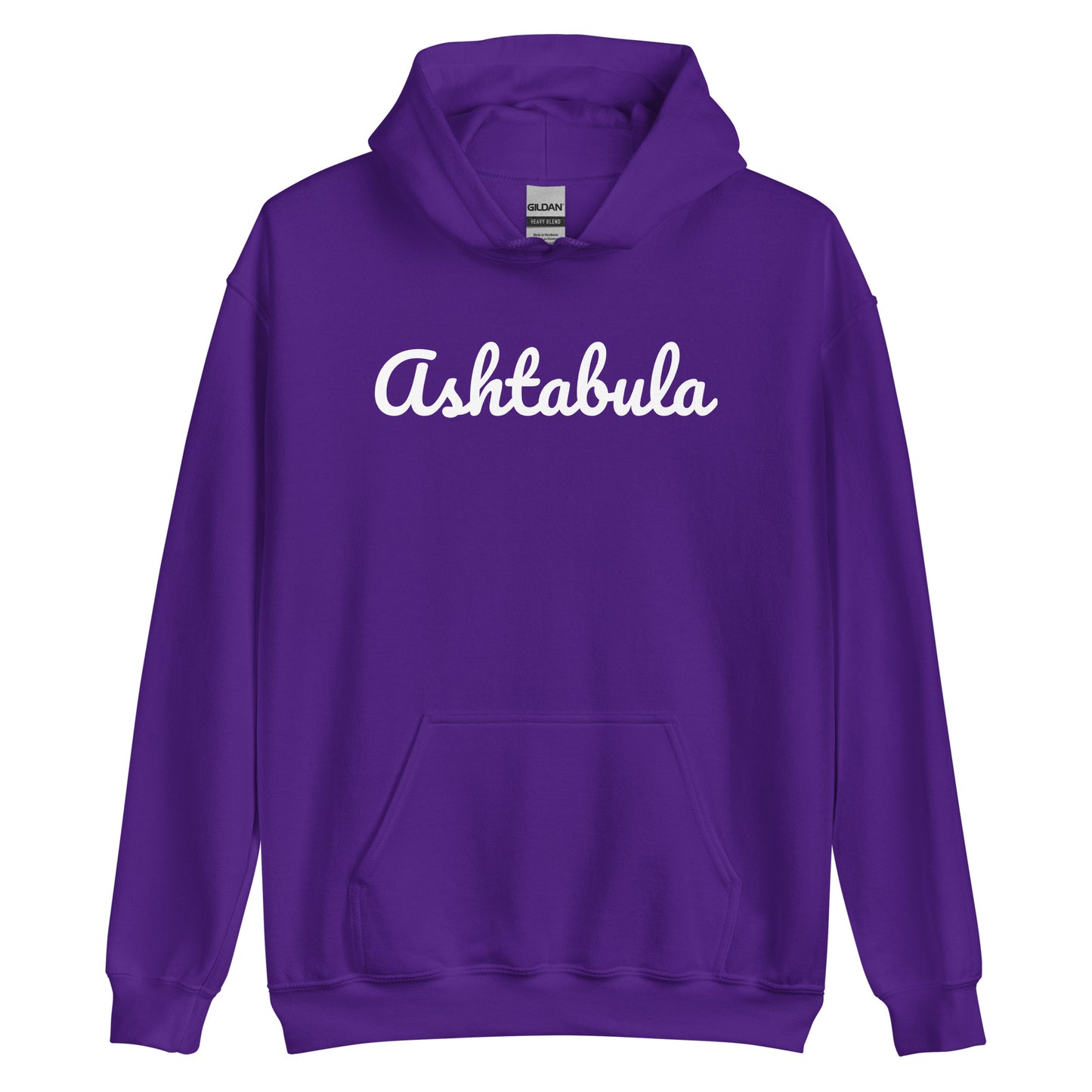 Ashtabula Ohio Solo Script Unisex Hoodie
