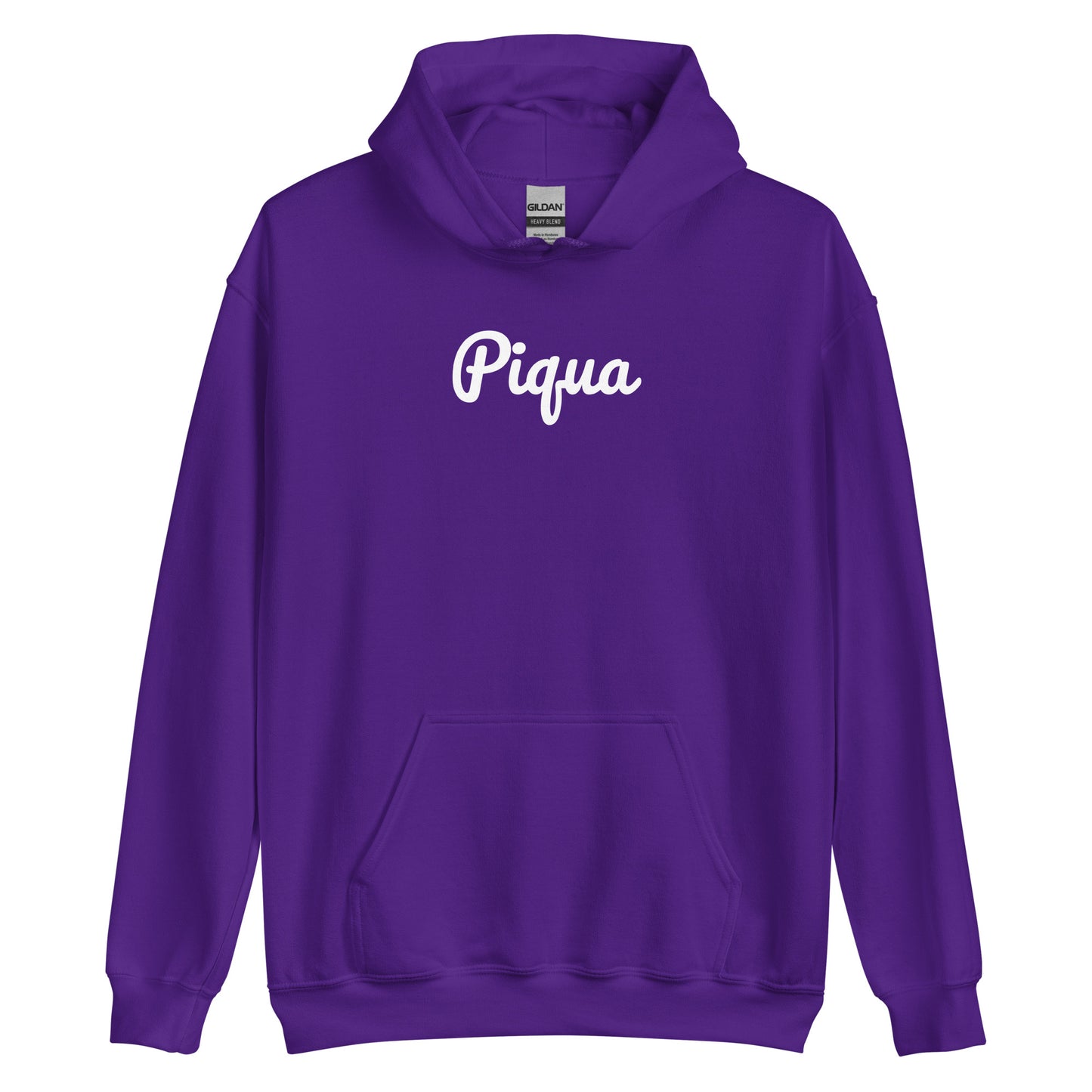 Piqua Ohio Solo Script Unisex Hoodie