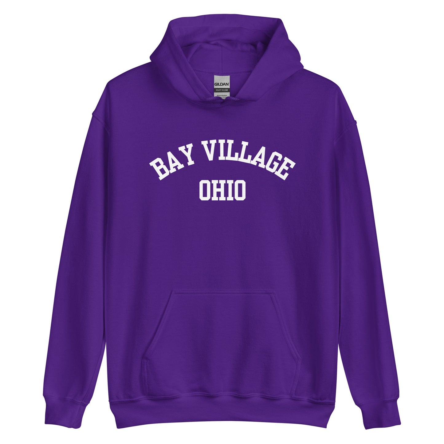 Bay Village, Ohio Block Hoodie