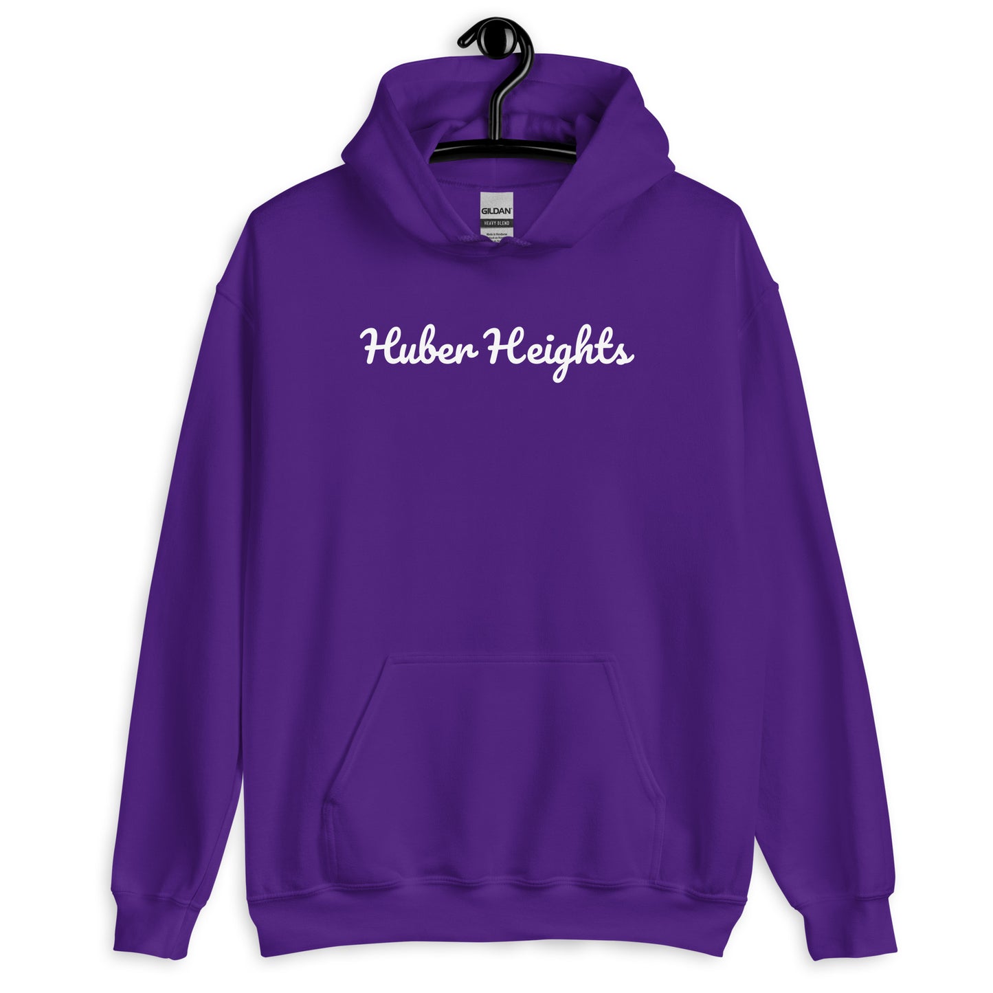 Huber Heights Ohio Solo Script Unisex Hoodie